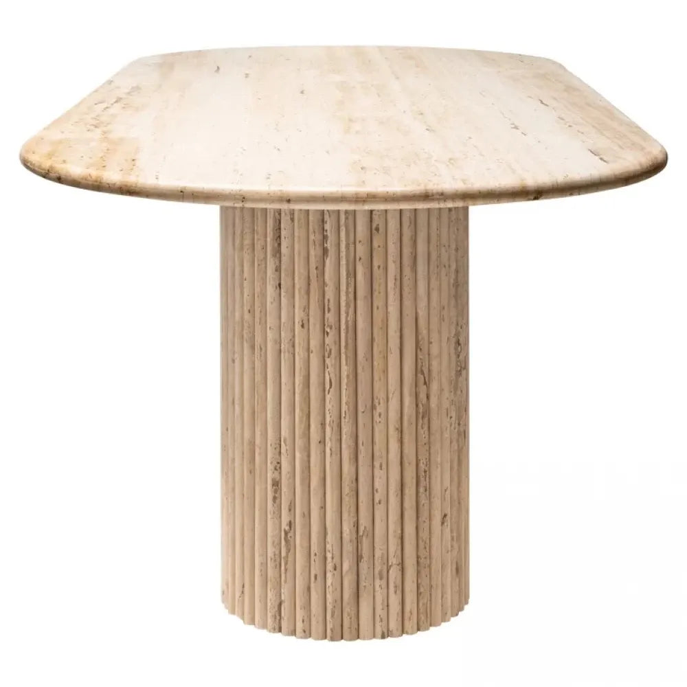 Masa din Travertin Bej L240xH75cm La Cantera Richmond interiors