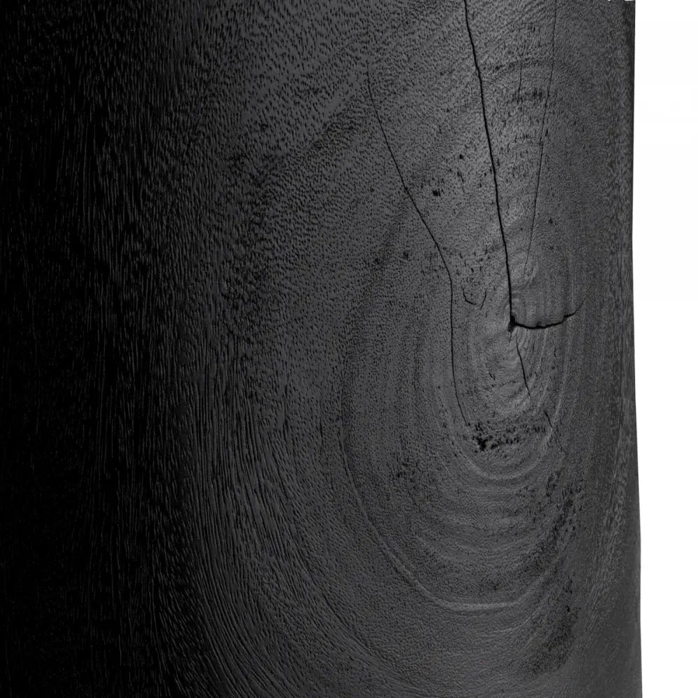 Masuta laterala Rotunda din Lemn de suar Negru D39xH41.5cm Osias Eichholtz