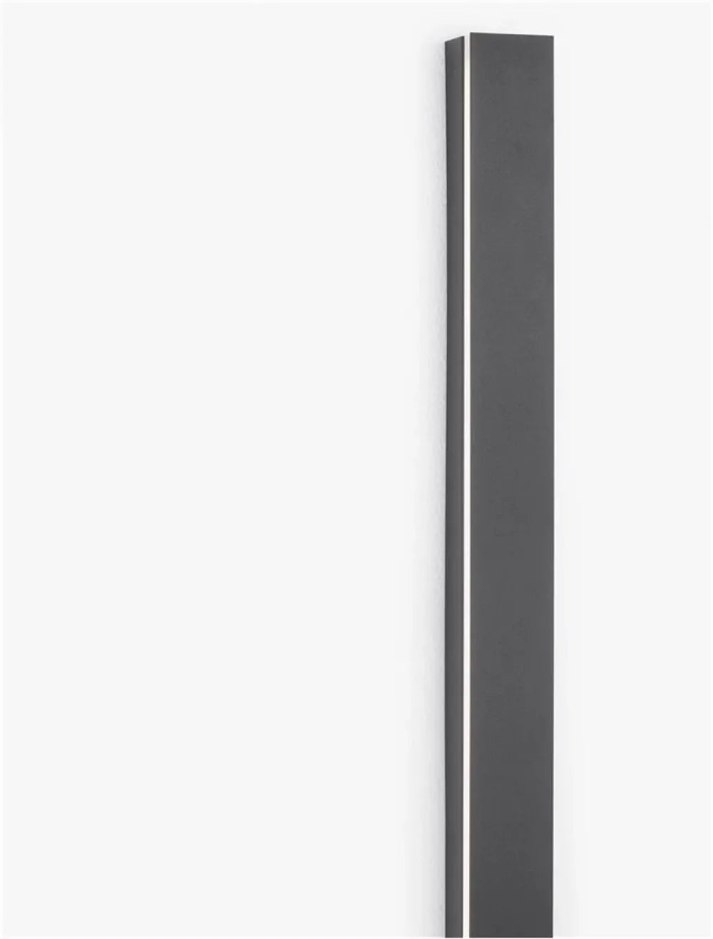 Aplica de perete din Aluminiu Negru H60xL5cm IP20 21W 1100lm 3000k COLBY