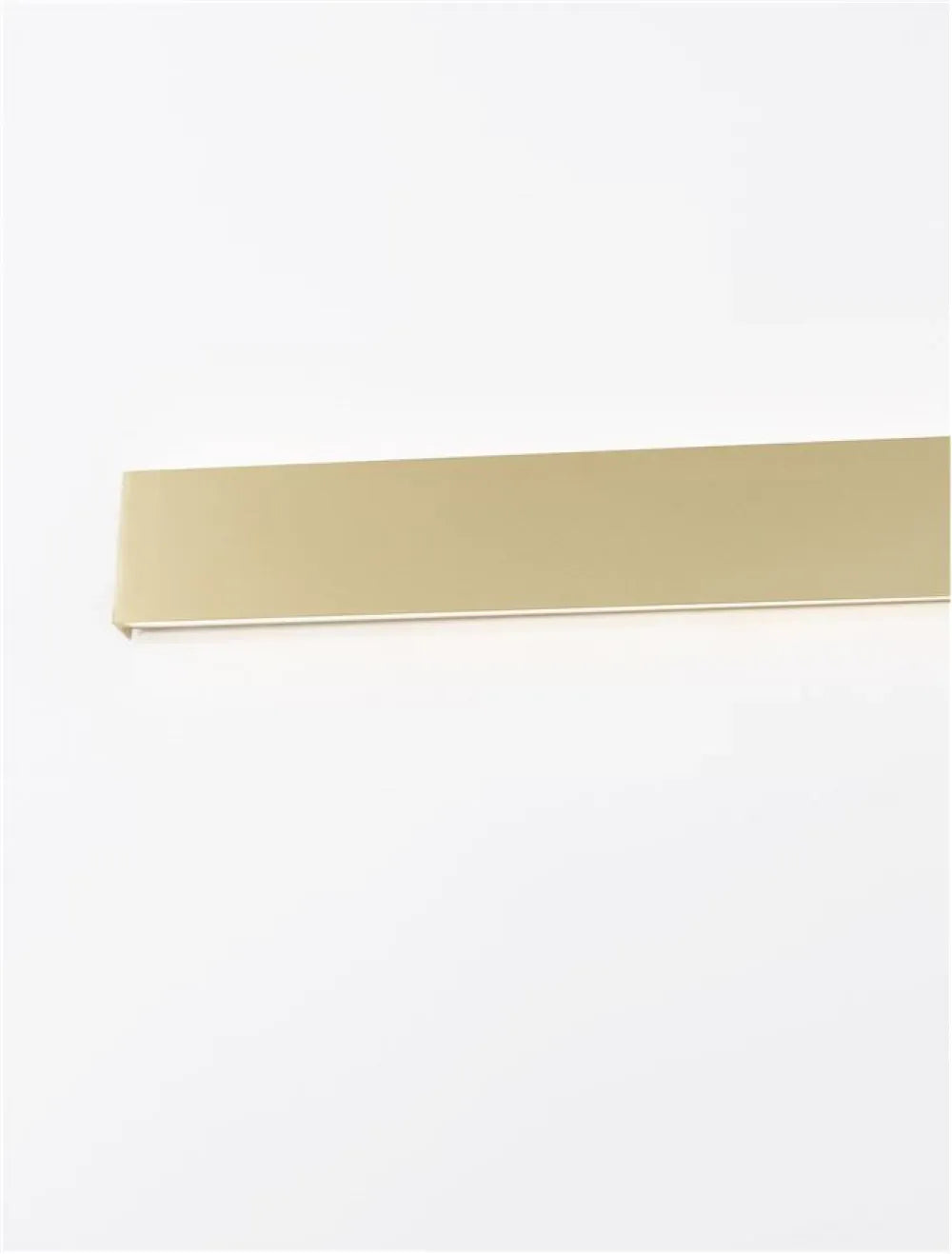 Aplica de perete din Aluminiu Auriu H7.5xL60cm IP20 20W 1478lm 3000k SELINE