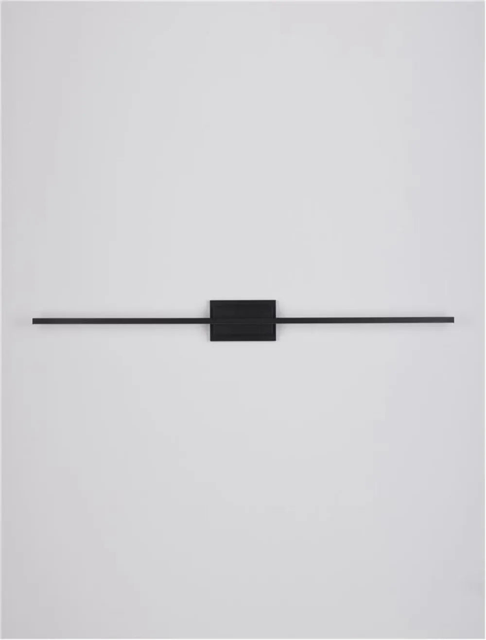 Aplica de perete din Aluminiu Negru H11.8xL120.5cm IP20 28.5W 1350lm 3000k AZURE