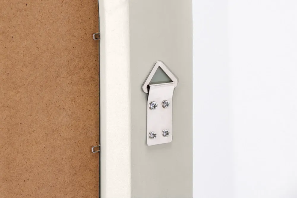 Oglinda cu rama din Poliuretan/MDF Alb H160xL80cm Art Deco