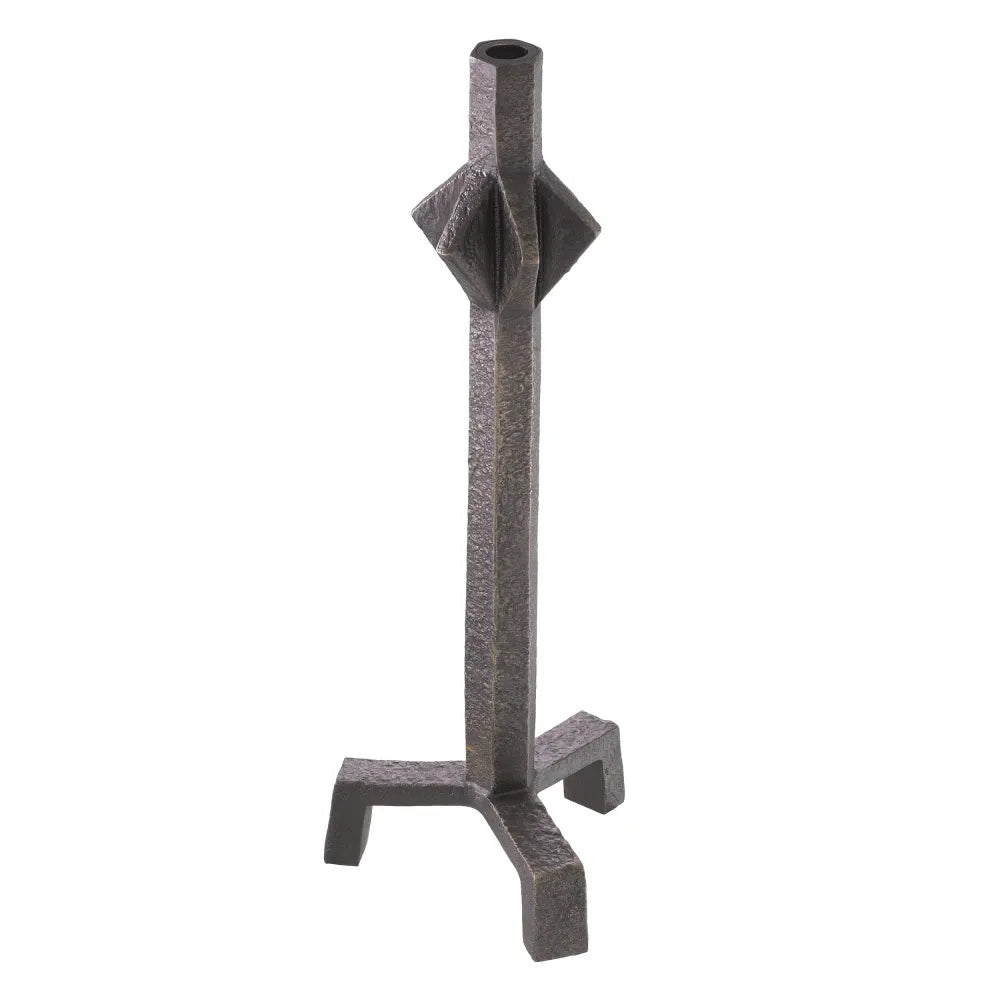 Suport lumanare din Metal Bronz L16.5xH50cm Conti L Eichholtz