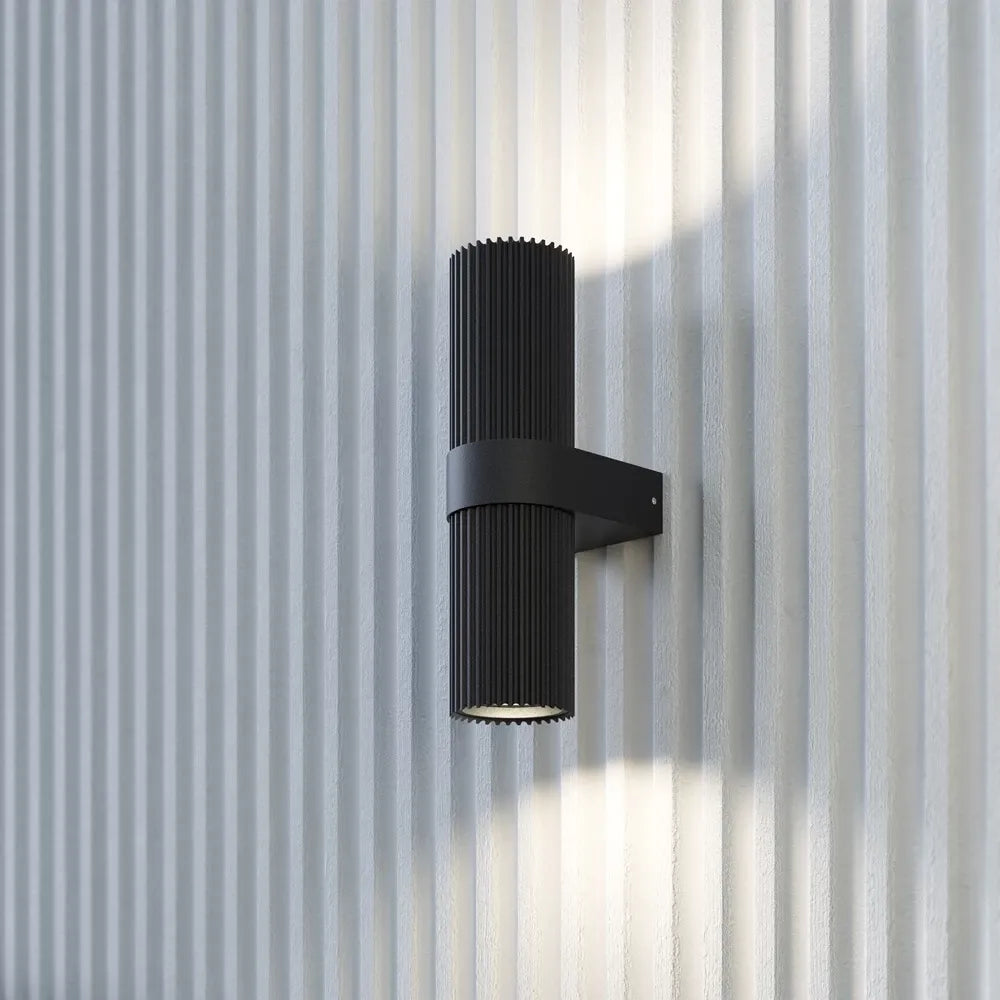 Aplica de perete din Aluminiu Negru H23xD6cm 50W Dynamics