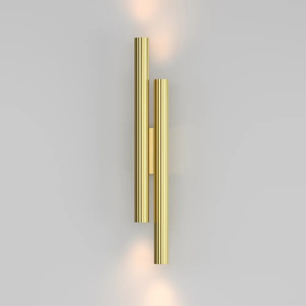 Aplica perete din Aluminiu Alama H49xD3.2cm Calipso