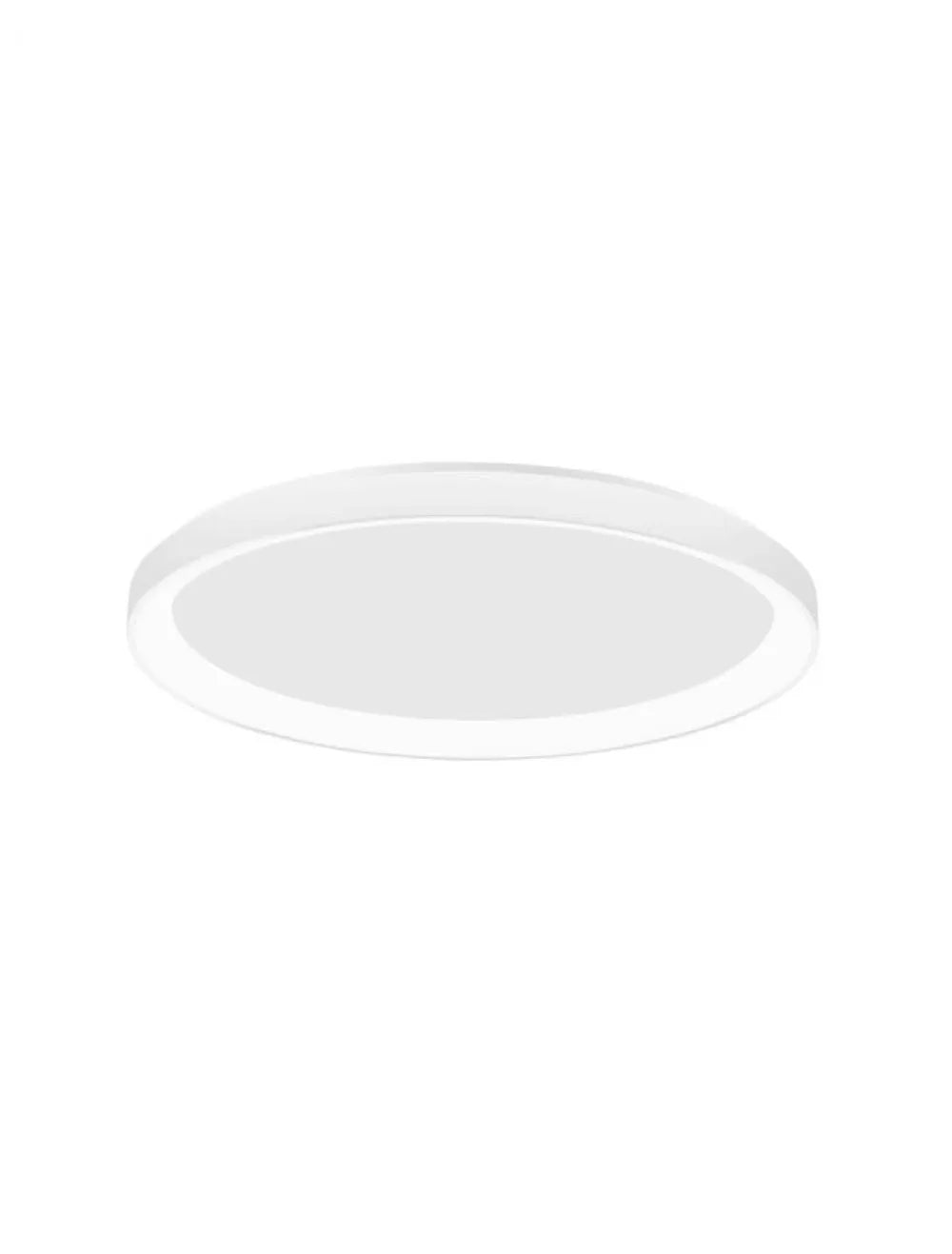 Plafoniera structura din Aluminiu Alb si abajur din Acrilic  H6xL58cm IP20 50W 3134lm 2700k PERTINO