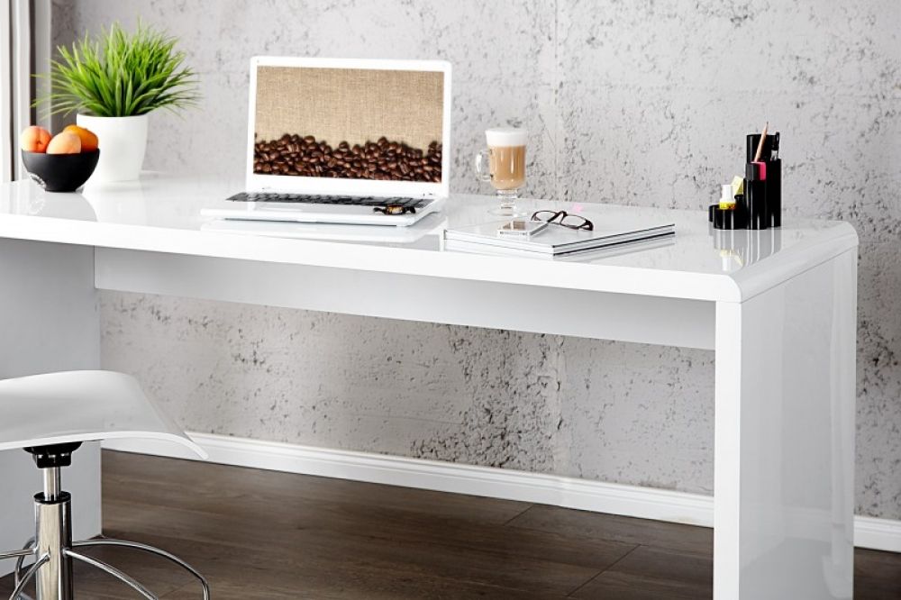 Birou din MDF Alb Fast Trade L140xH75cm