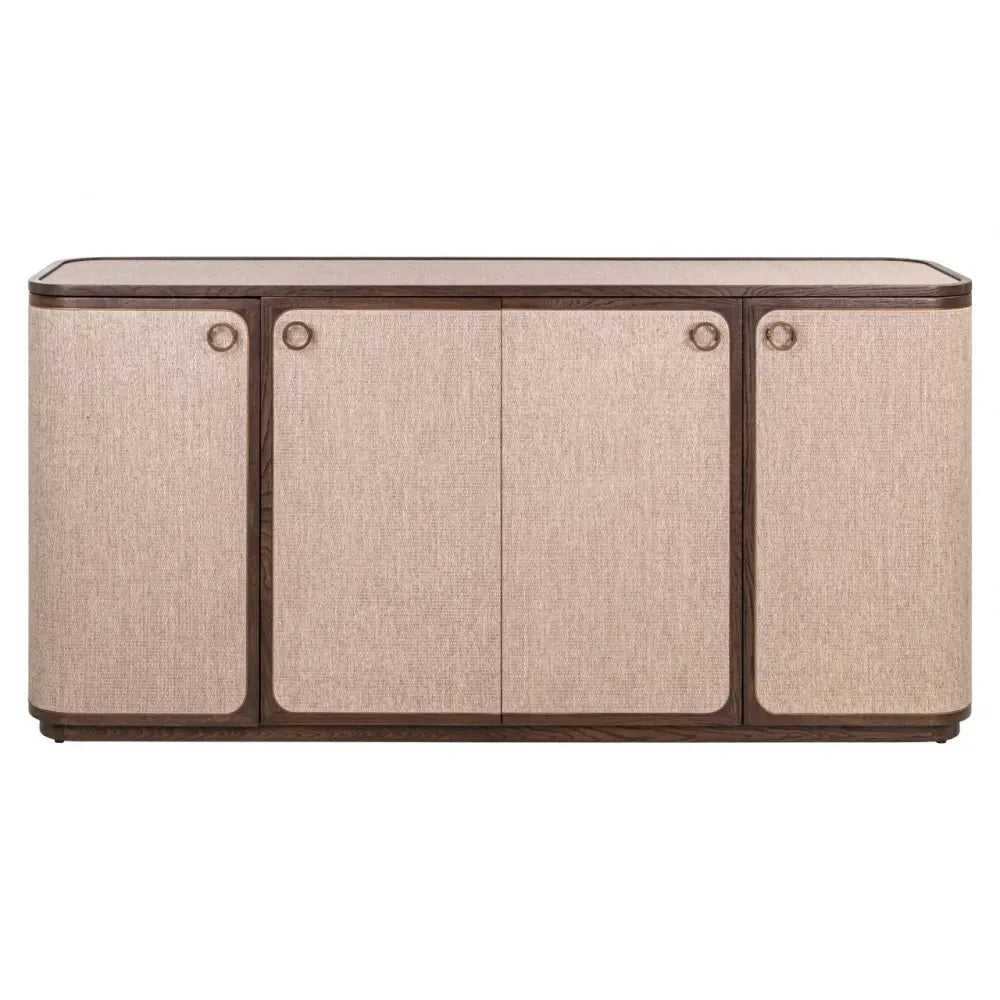 Comoda cu 4 usi din Lemn/In Auriu/Bej Maro/Bej L180xH86cm Willox Richmond interiors