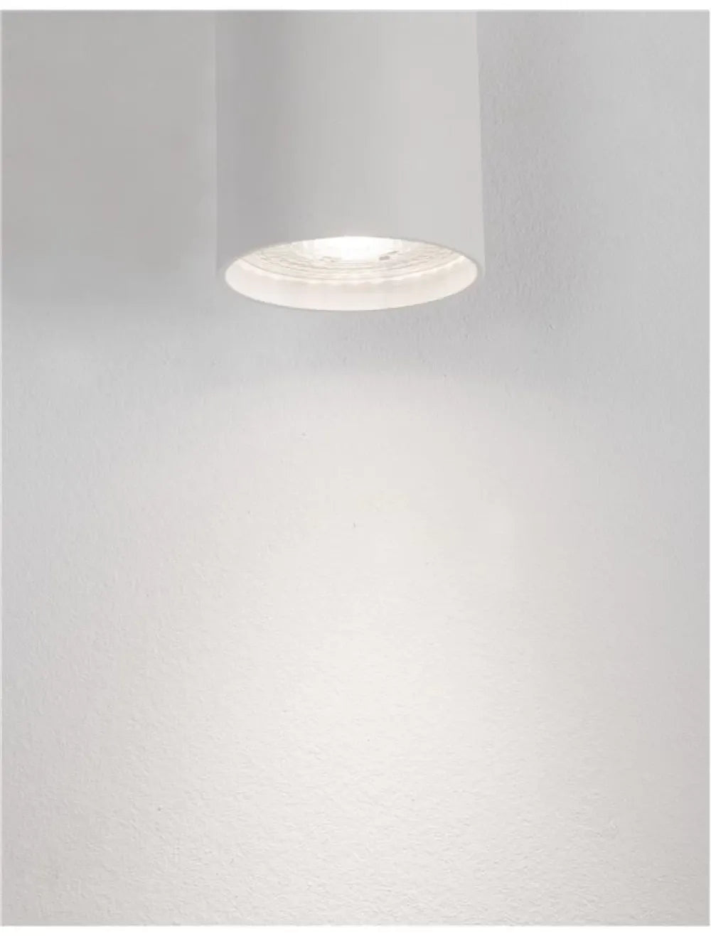 Aplica de perete din Aluminiu Alb H18xL5.6cm IP20 NOSA