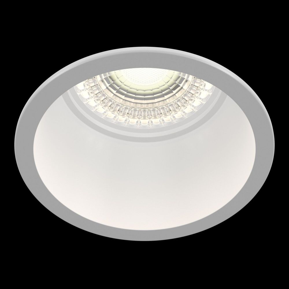 Spot incastra din Aluminiu Alb D7xH6cm Reif