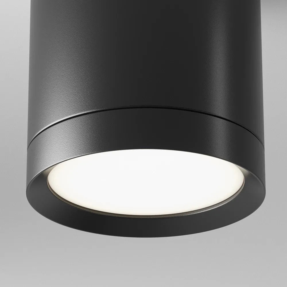 Spot aplicabil din Aluminiu Negru H10xD8.5cm IP 20 GX53 15W Hoop