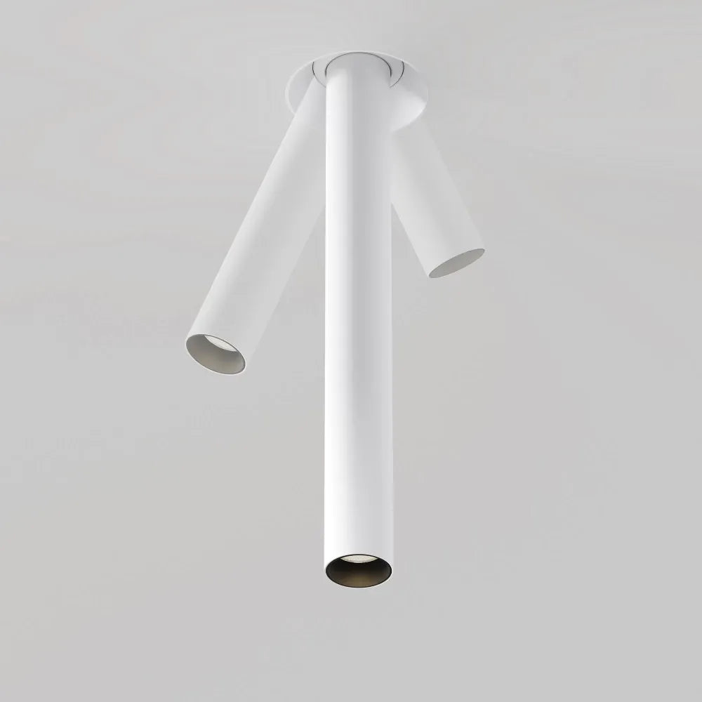 Spot incastrat din Aluminiu Alb H31.6xD3cm 7W 460lm 3000k Focus T