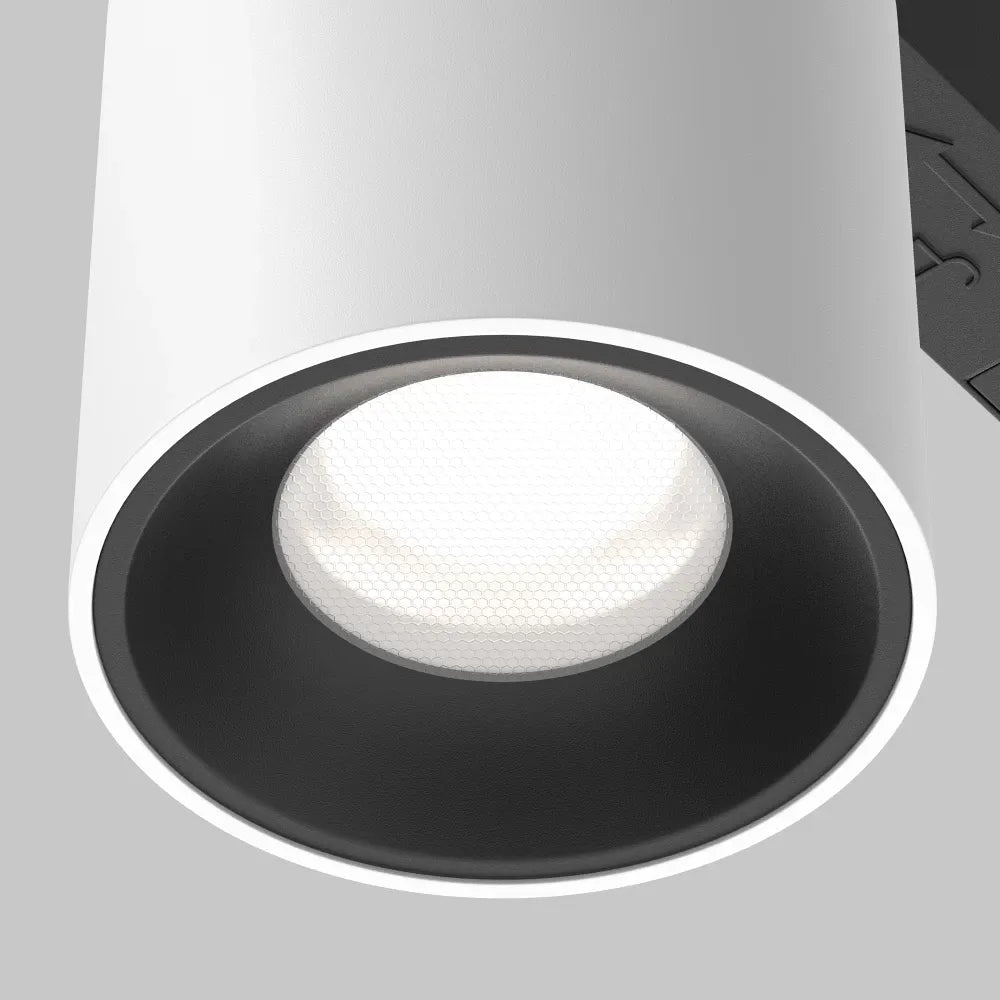 Spot dimabil smart pentru sina Exility din Aluminiu Alb H9.6xL19.3cm 7W 350lm 2700-6000k Alfa S
