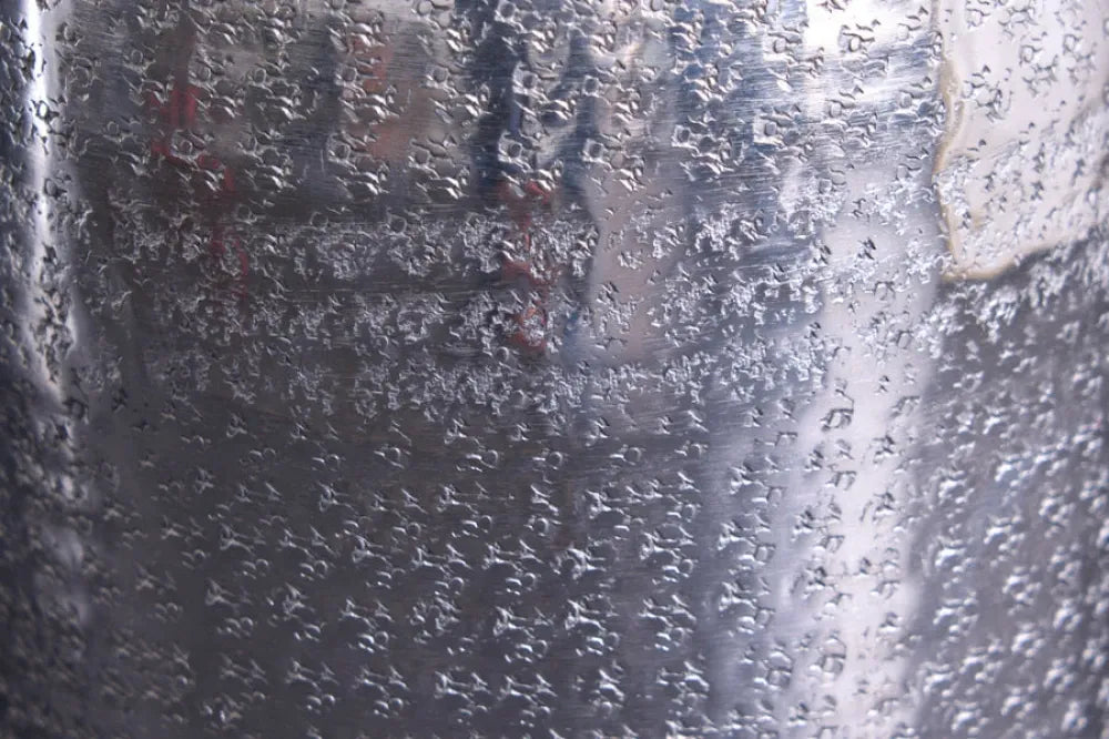 Vaza din Metal Argintiu D25xH50cm ORIENTAL