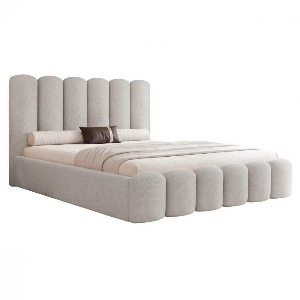 Pat 120 x 200 tapitat cu Chenille Perfect harmony Gri Aveline