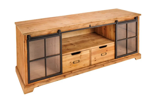 Comoda din Lemn de pin Maro L160xH62cm HERITAGE