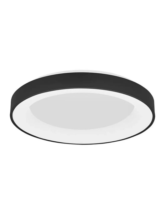 Plafoniera din Aluminiu Negru H9xL60cm IP20 50W 2864lm 3000-4000k RANDO SMART