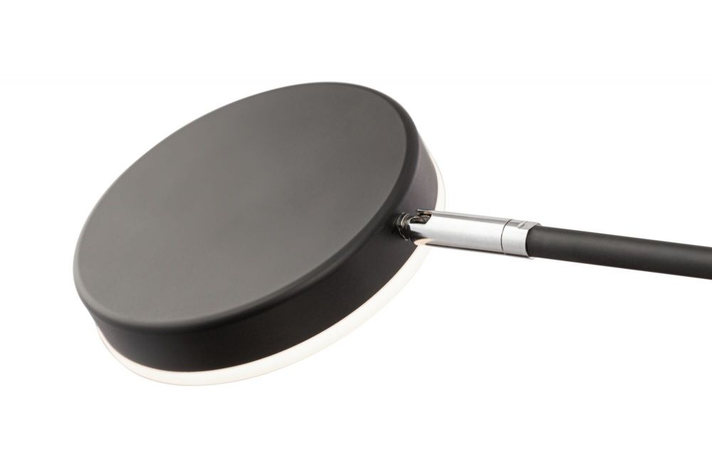 Veioza din Acrilic si Metal Negru L16xH47cm Fad