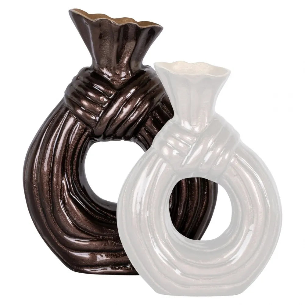 Vaza decorativa din Aluminiu Maro L23xH30cm Suen L Richmond interiors