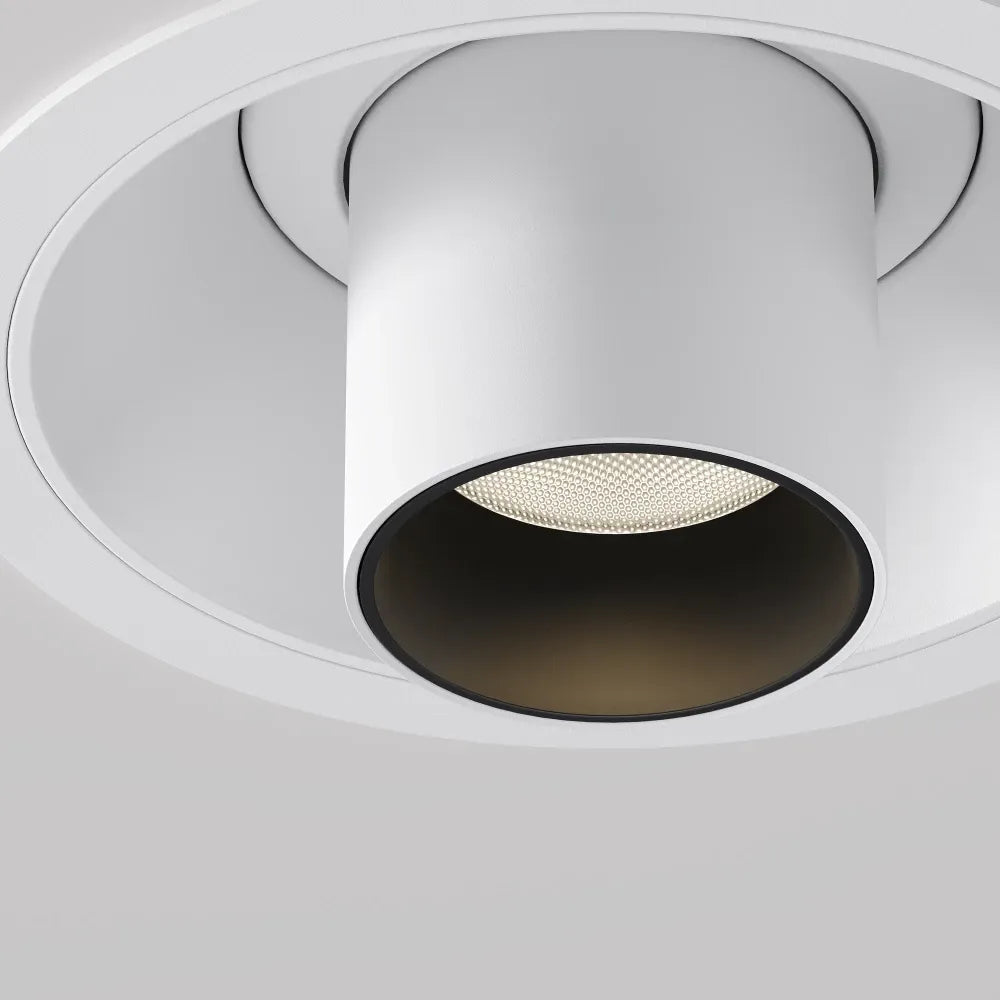 Spot incastrat din Aluminiu Alb H21.6xD3cm 7W 460lm 3000k Focus T