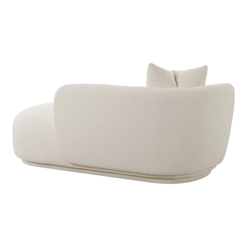 Canapea tapitata cu stofa Bej 175xH85cm Mykonos