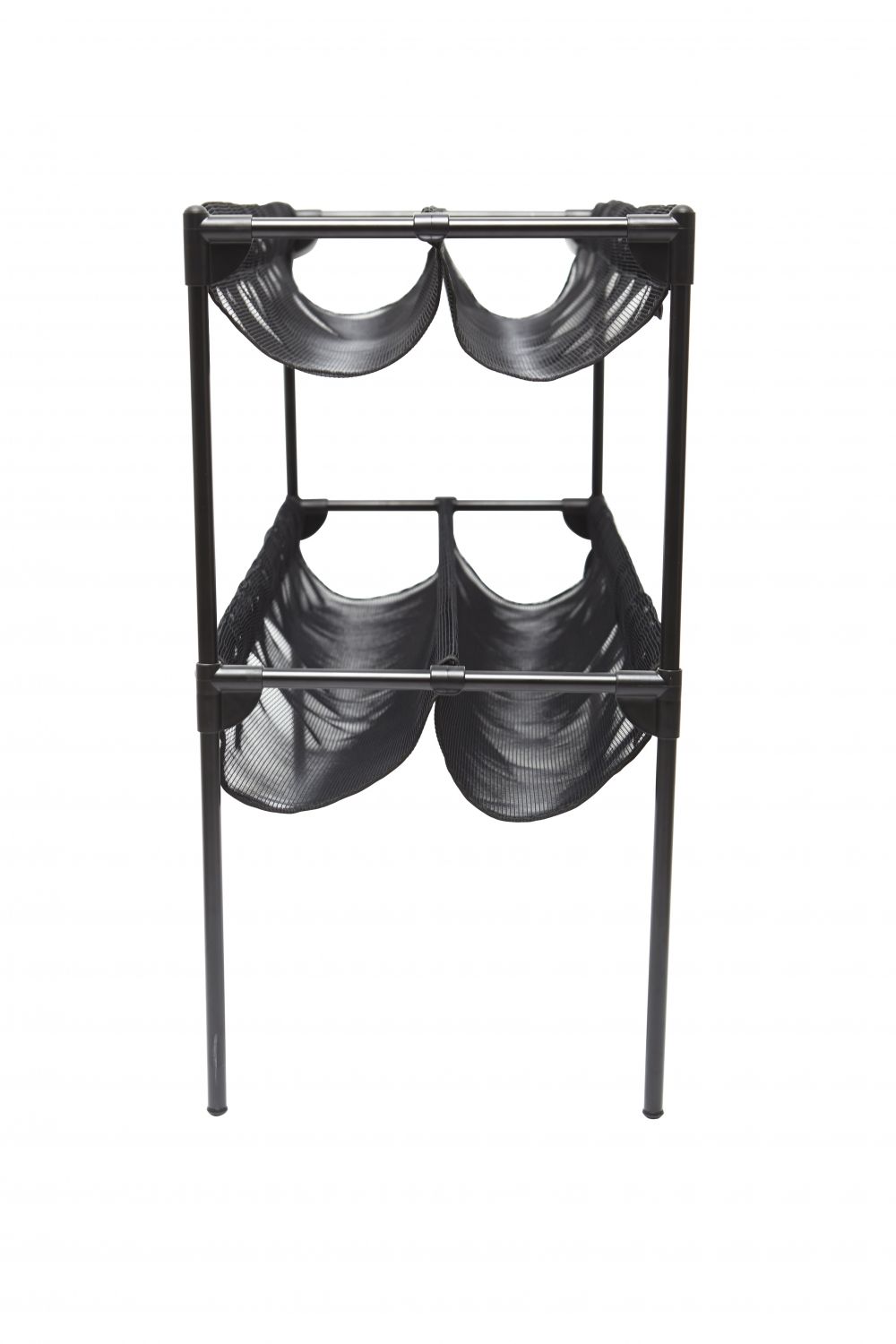 Suport pantofi din otel inoxidabil Negru Sling L92xH57