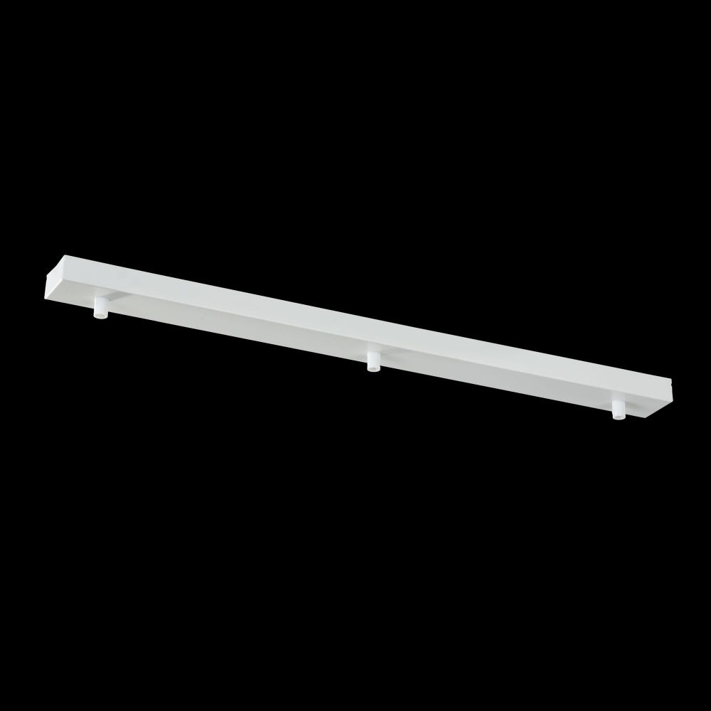 Baza de prindere dreptunghiulara Universal base Alb L65xH3cm