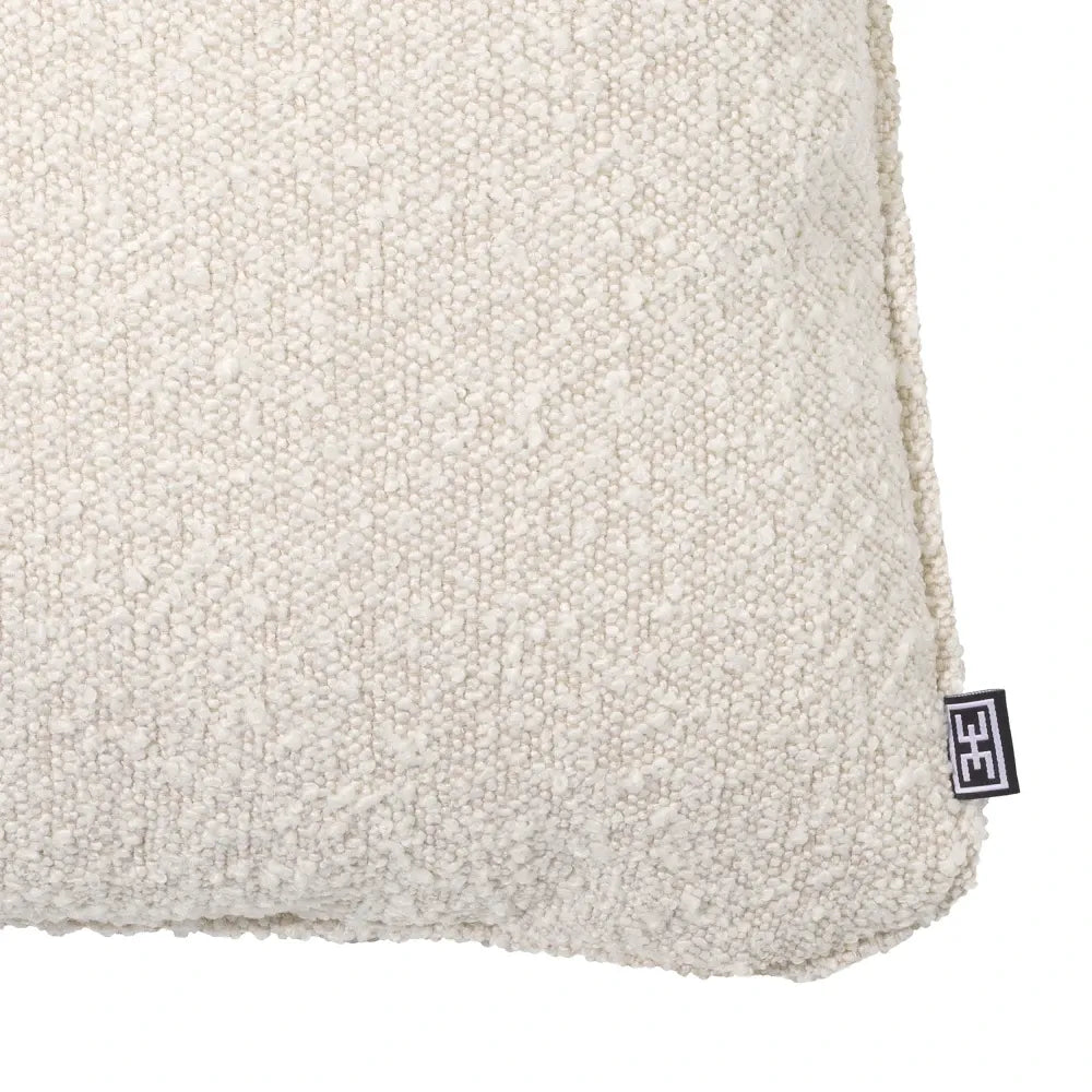 Perna decorativa din Stofa boucle Crem L50xHcm Boucle S Eichholtz