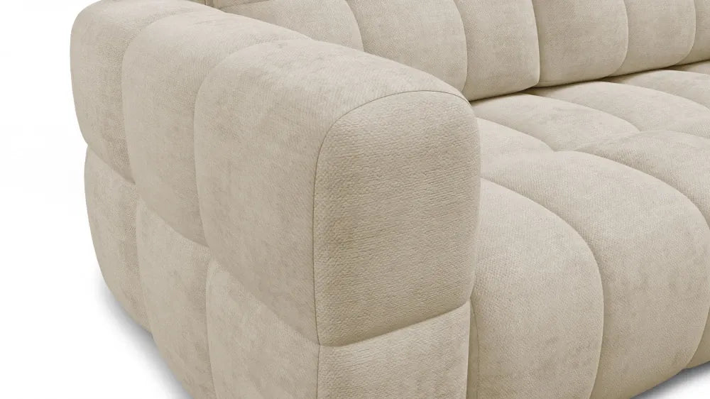 Canapea tapitata cu material pet friendly Alias crem L211x104cm