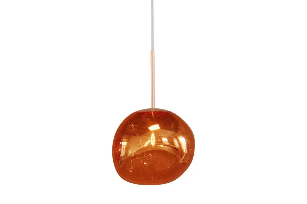 Pendul din Metal Cupru si Sticla Cupru D20xH150cm LIQUID DIAMOND