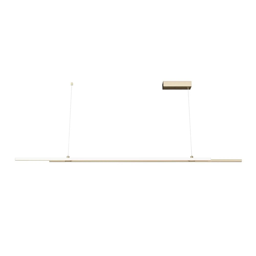 Lustra din Aluminiu Alama H120xL150cm 48W 2200lm 4000k Halo