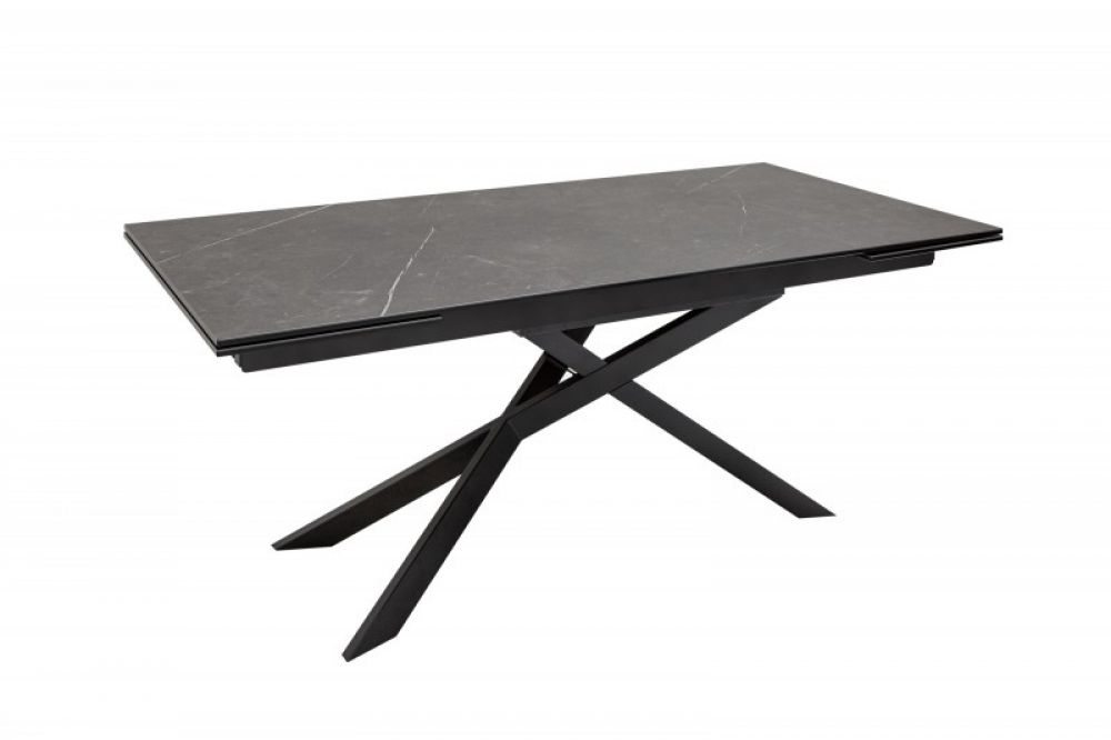 Masa extensibila Euphoria L180-220-260cm blat ceramica cu aspect grafit