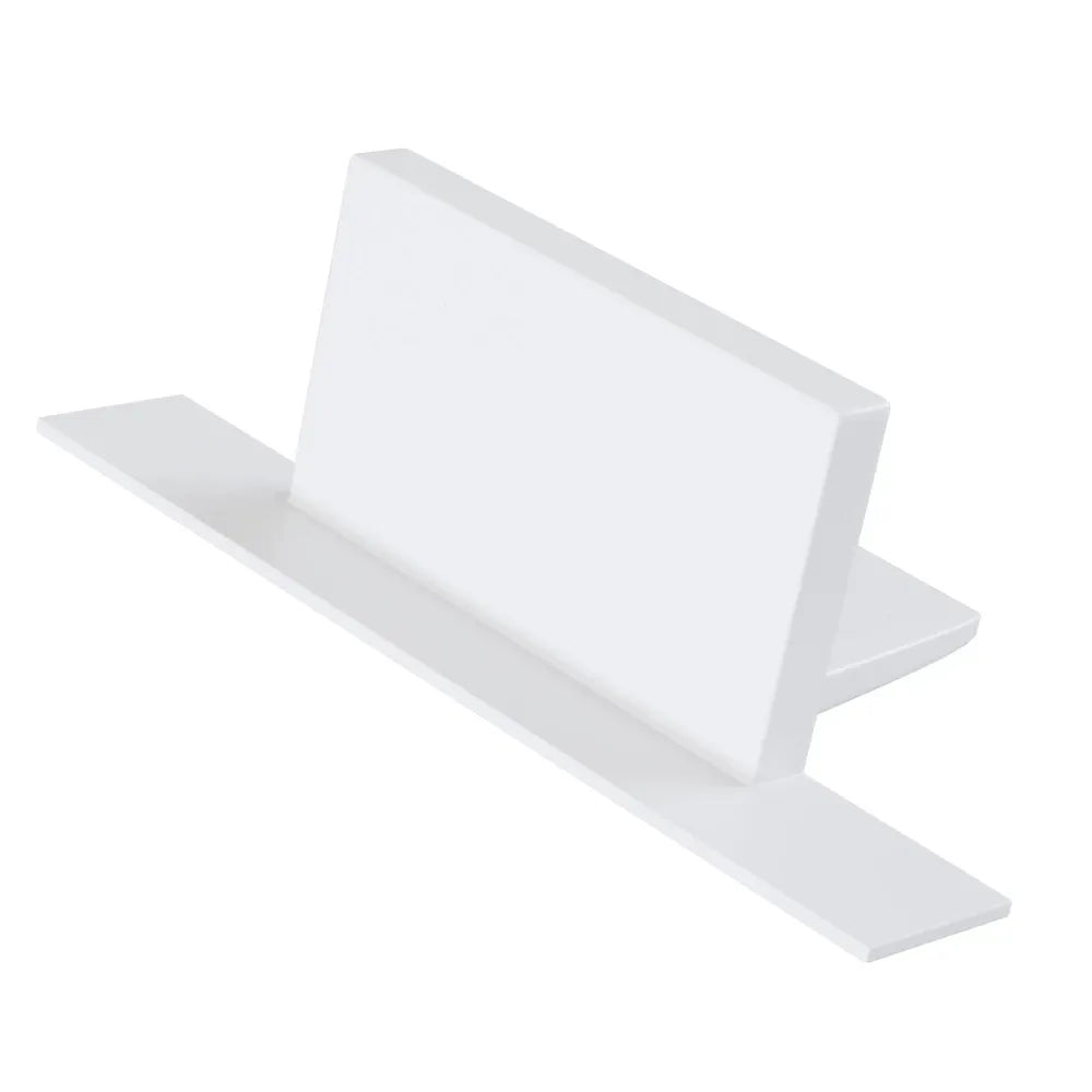 Cap sina monofazata incastrata din Aluminiu Alb L4xH2cm Accessories for tracks Unity