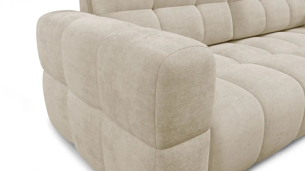 Canapea tapitata cu material pet friendly Alias crem L241x104cm