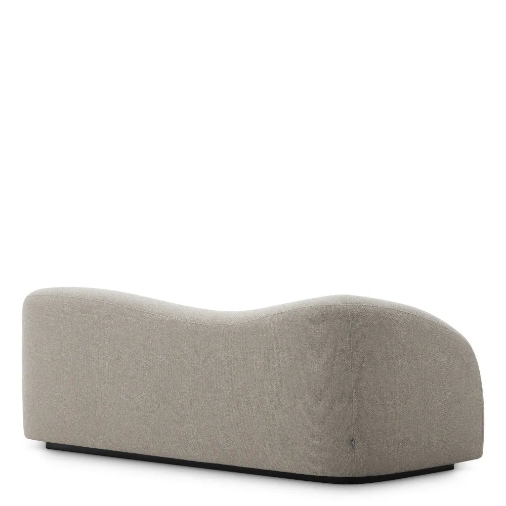 Canapea tapitat cu Stofa Grej L230xA98xH82cm Divisadero Eichholtz