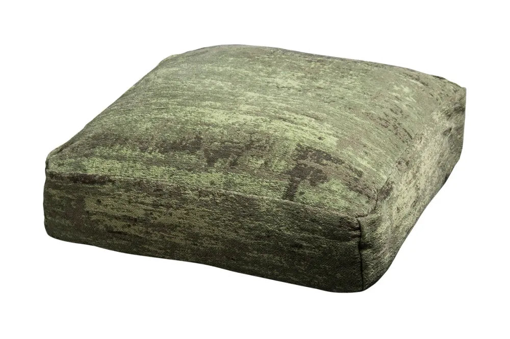 Perna de podea din Stofa Verde H20xL70cm Modern Art