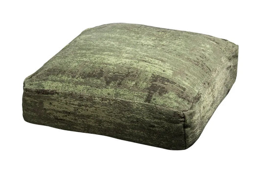 Perna de podea din Stofa Verde H20xL70cm Modern Art