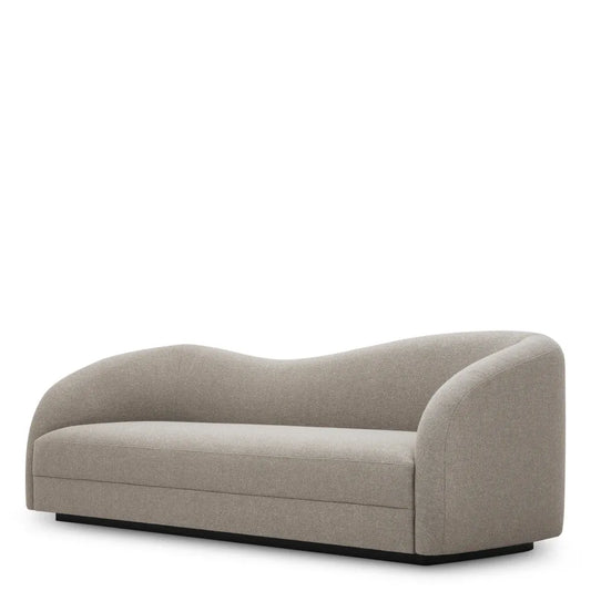 Canapea tapitat cu Stofa Grej L230xA98xH82cm Divisadero Eichholtz
