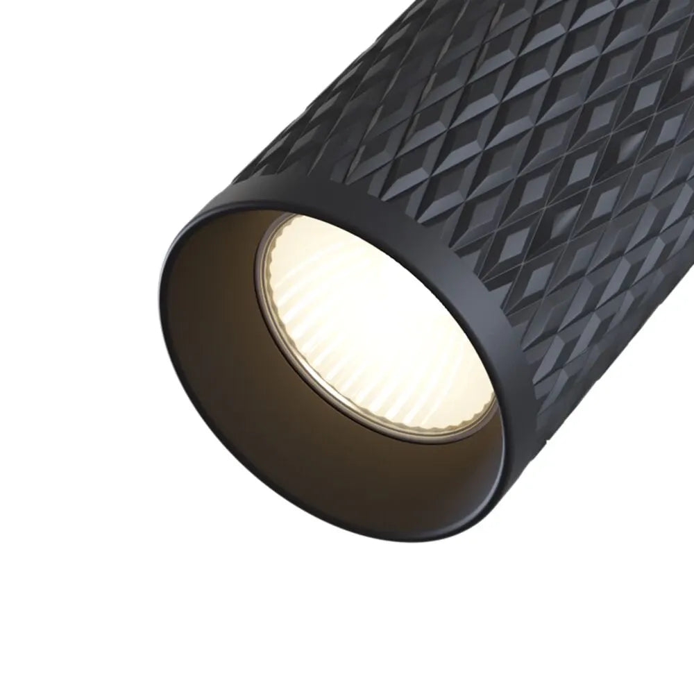 Spot aplicabil din Aluminiu Negru H19.5xL13cm IP 20 GU10 50W Focus Design