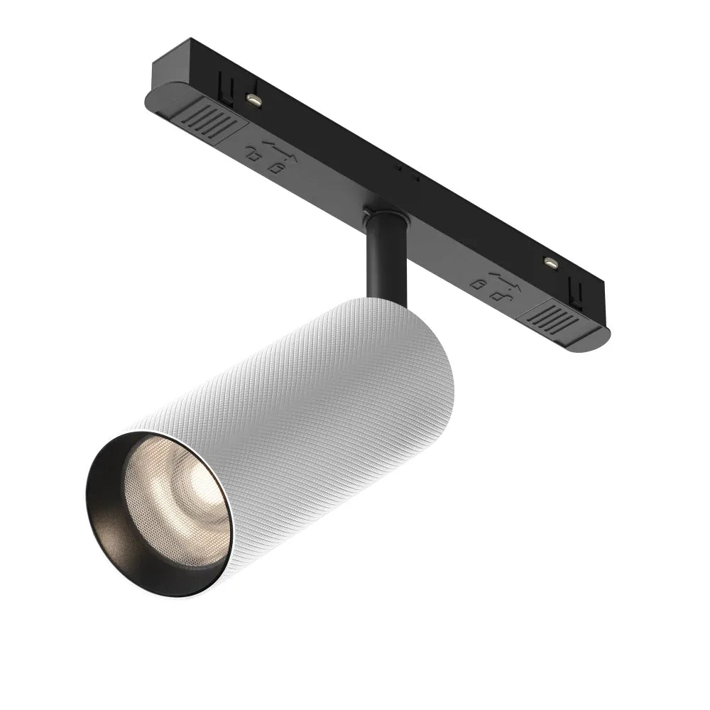 Spot pentru sina Exility din Aluminiu Negru/alb H12.5xL19.4cm 12W 980lm 4000k Artisan