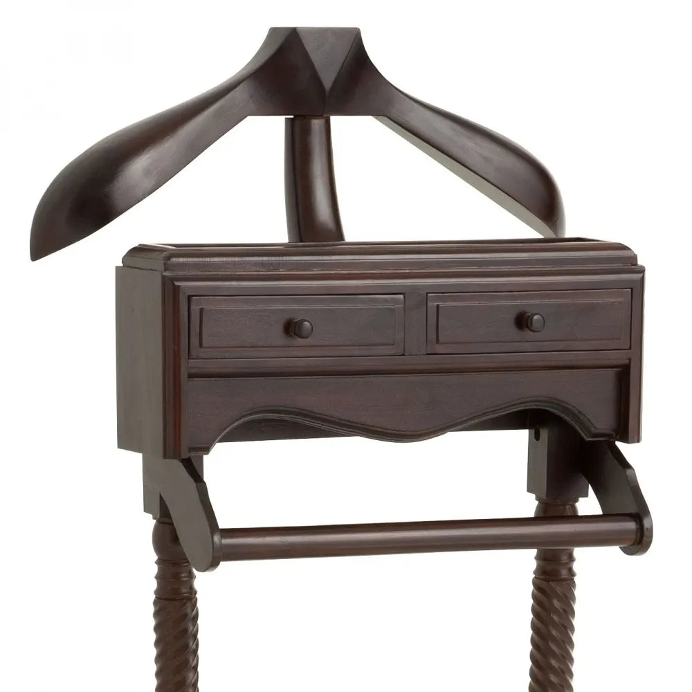 Stand pentru haine din Lemn de mahon Maro L46.5xH123cm Jaquet Eichholtz