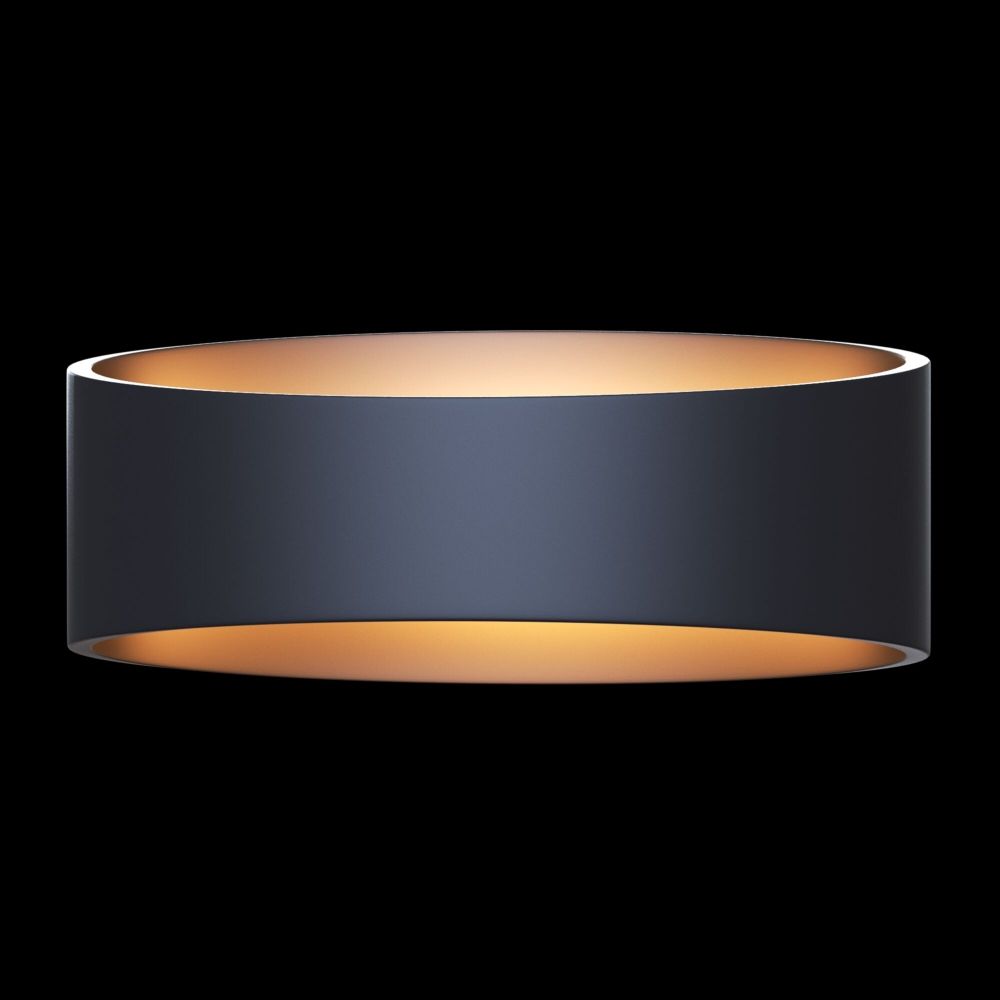 Aplica de perete din Metal Negru cu LED  L18x9xH8cm Marcus