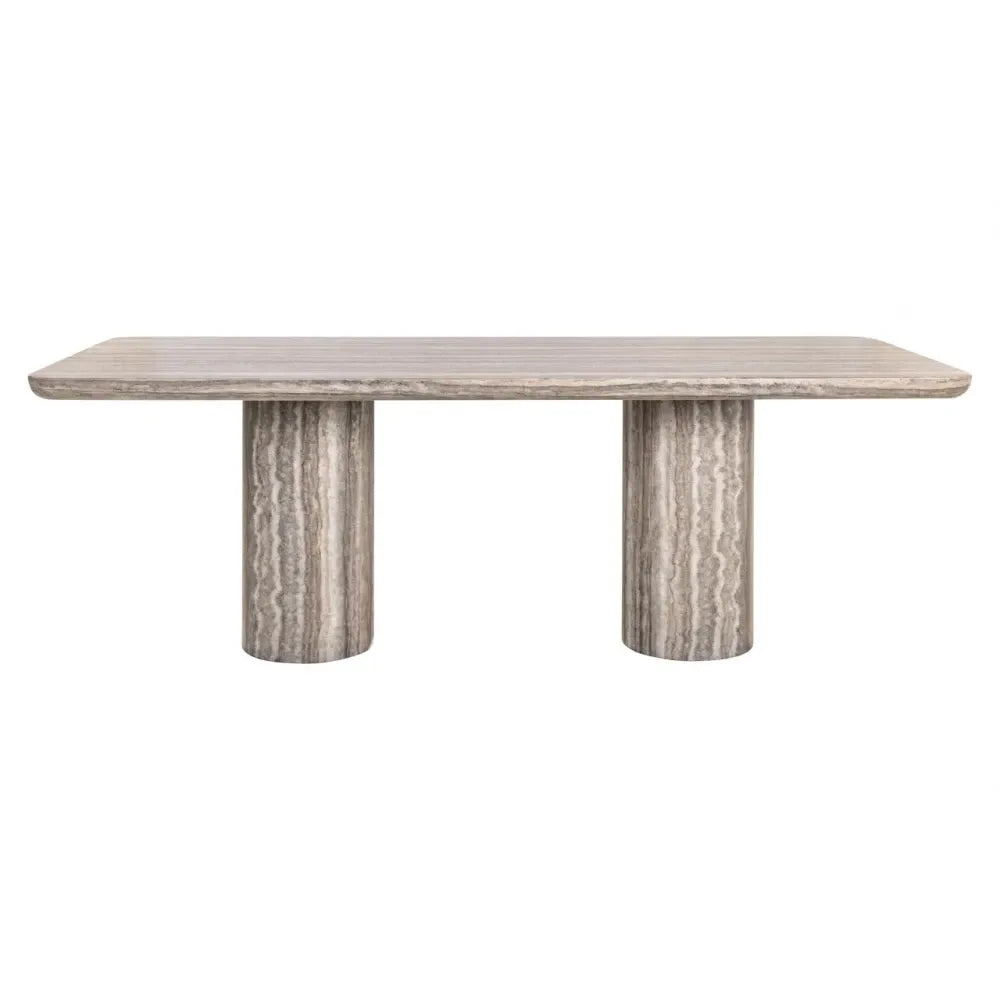 Masa din Travertin artificial Gri L225xH76cm Dulce Richmond interiors