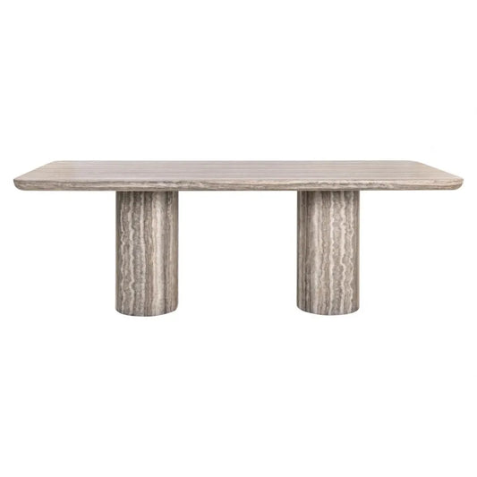 Masa din Travertin artificial Gri L225xH76cm Dulce Richmond interiors