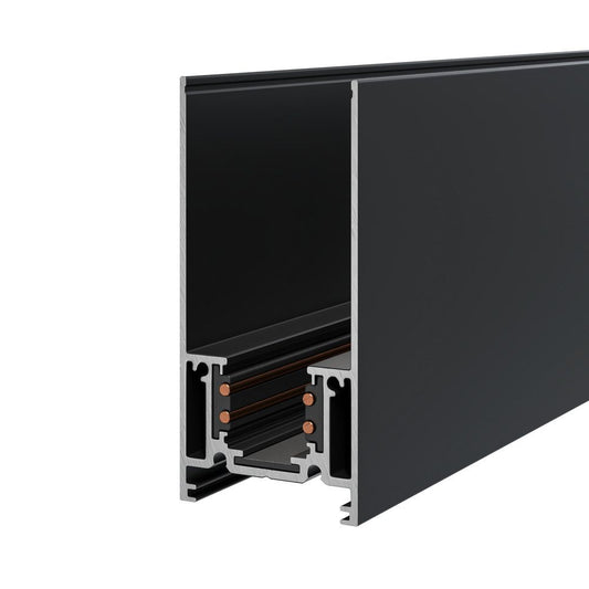 Sina Magnetica Busbar trunkings Negru L100xH8cm