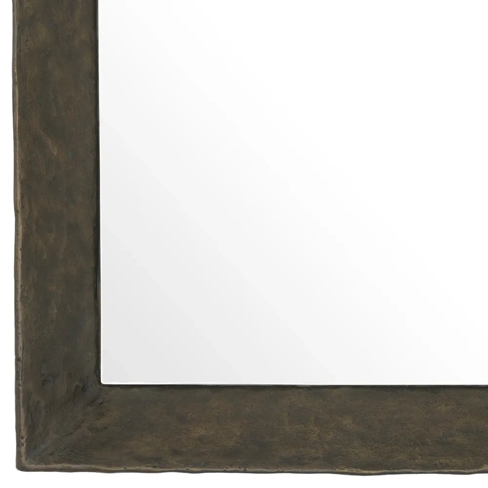 Oglinda cu rama din Metal Bronz L100xH100cm Othello Eichholtz