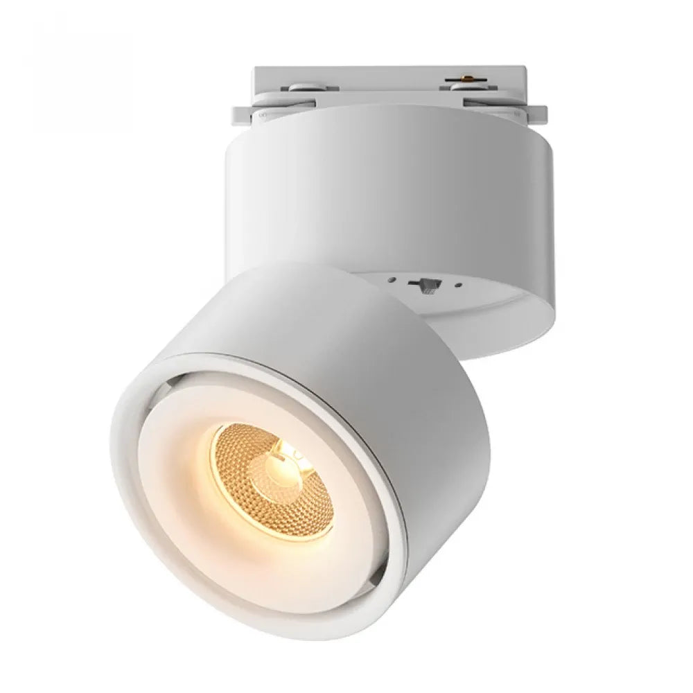 Spot pentru sina Unity din Aluminiu Alb H13.6xD10cm 15W 1359lm 3000k Yin