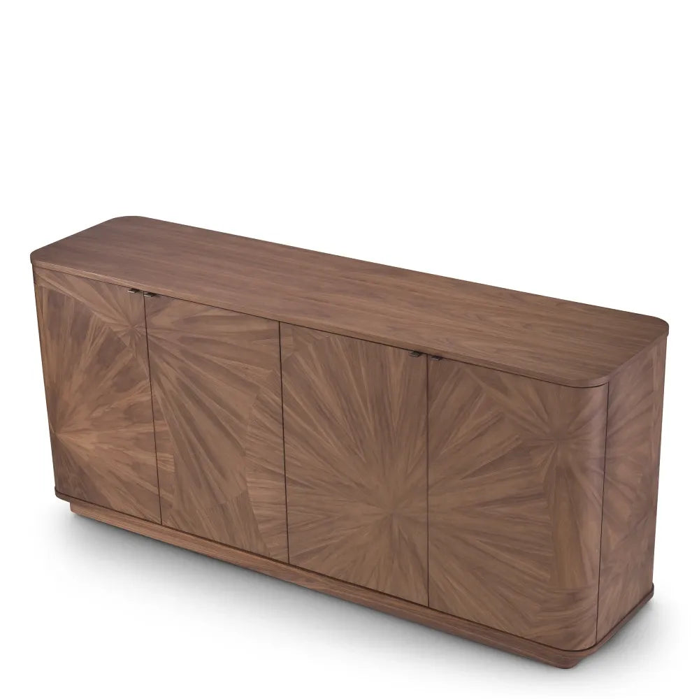 Comoda din Furnir de nuc Maro L180xH81.5cm Rucello Eichholtz