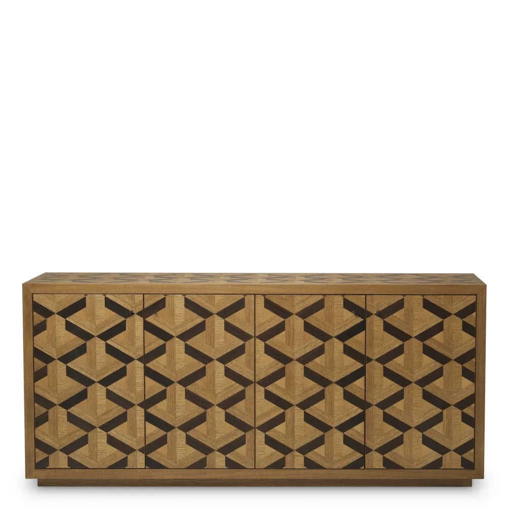 Comoda din Furnir de stejar Maro L180xH80cm Rubicon Eichholtz