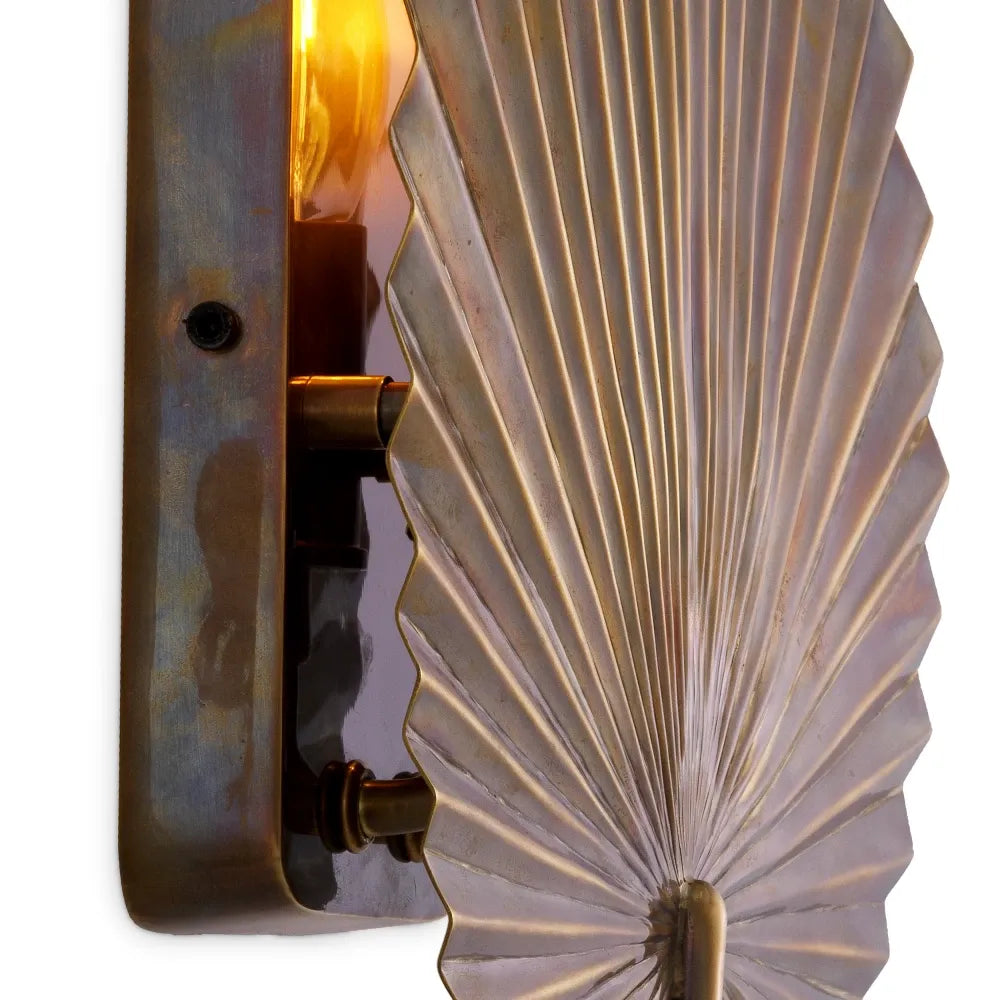 Aplica de perete din Metal Alama H40xL30.5cm Oriental Eichholtz